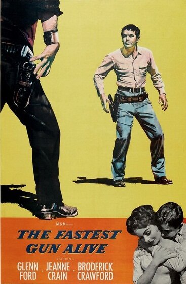 Самое быстрое оружие (1956) постер