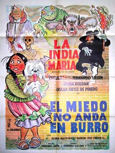 El miedo no anda en burro (1976) постер