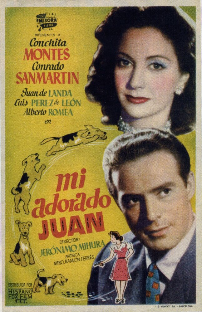 Mi adorado Juan (1950) постер