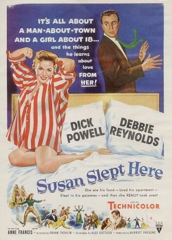 Здесь спала Сьюзен (1954) постер