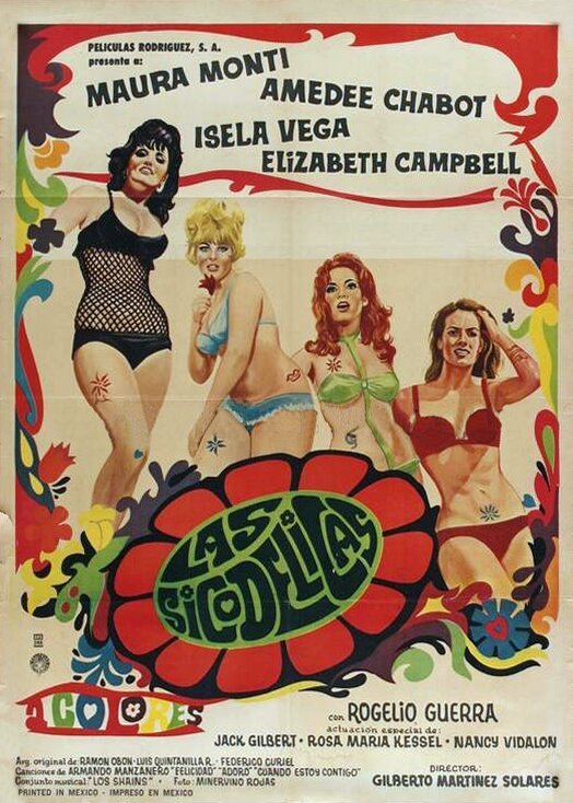 Las sicodélicas (1968) постер