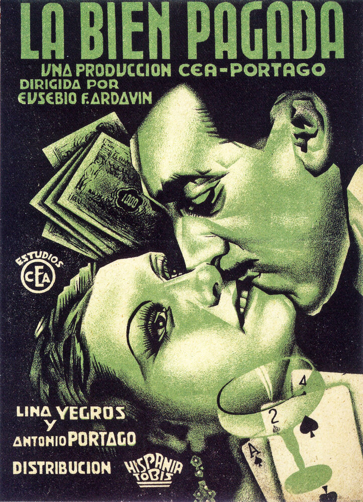 La bien pagada (1935) постер
