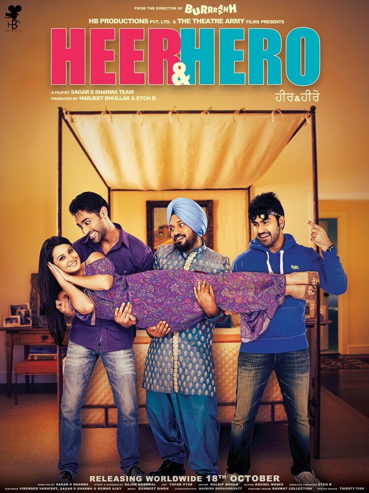 Heer & Hero (2013) постер