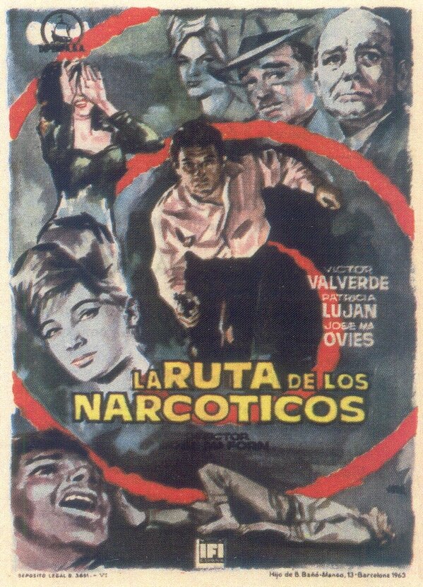 La ruta de los narcóticos (1962) постер