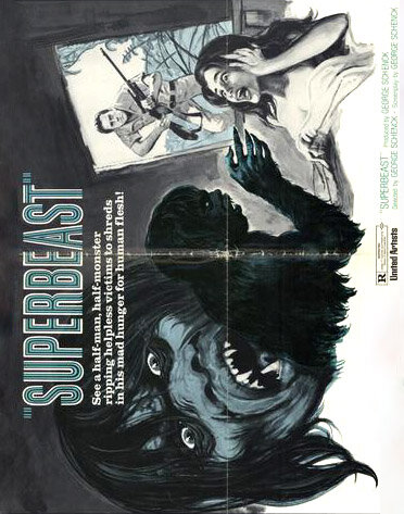 Суперзверь (1972) постер