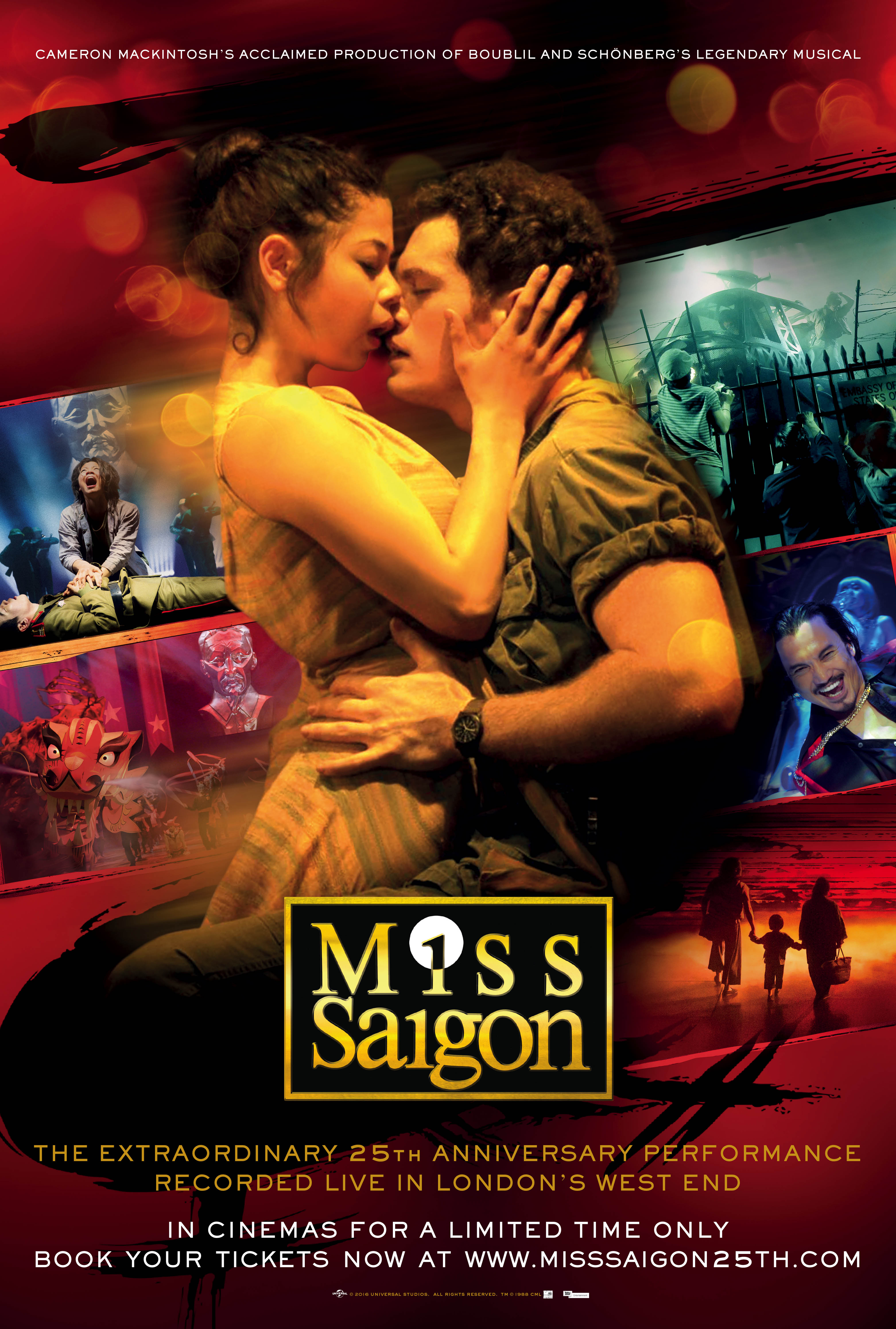 Miss Saigon: 25th Anniversary (2016) постер