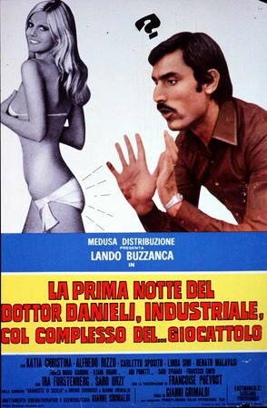 Первая ночь доктора Даниэли, промышленника с комплексом... инфантильности (1970) постер
