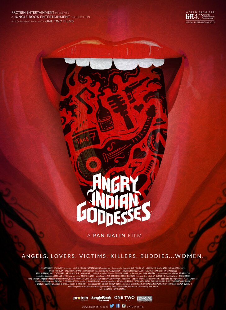 Рассерженные индийские богини (2015) постер