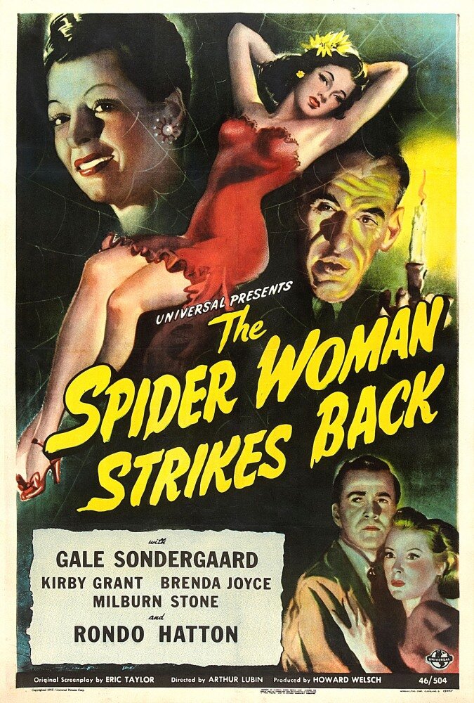 Возвращение женщины-паука (1946) постер
