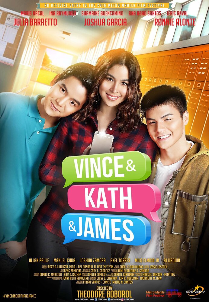 Винс, Кэт и Джеймс (2016) постер