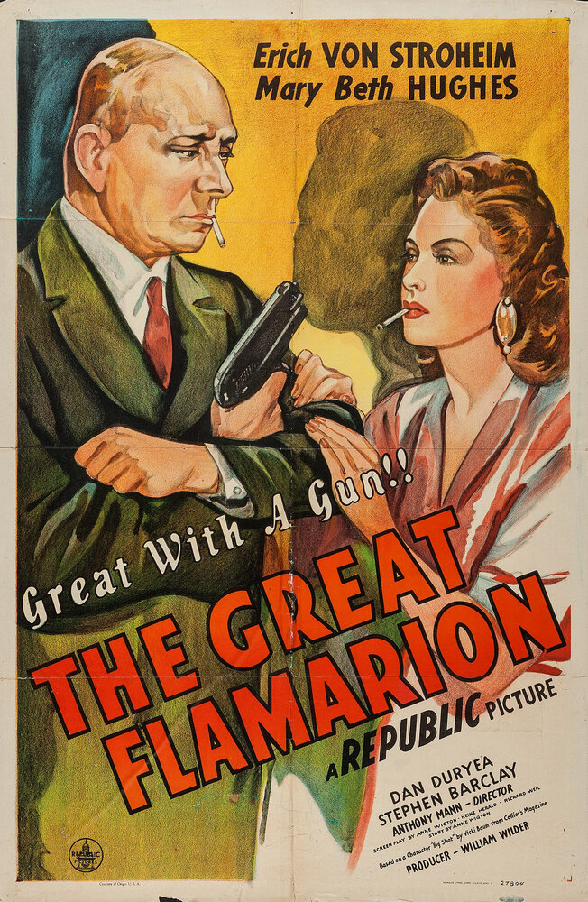 Великий Фламарион (1945) постер