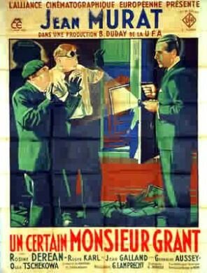Некий господин Гран (1933) постер