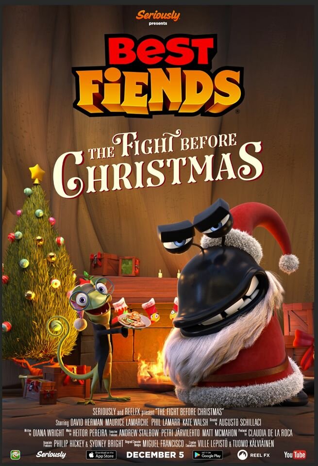 Best Fiends: The Fight Before Christmas (2019) постер