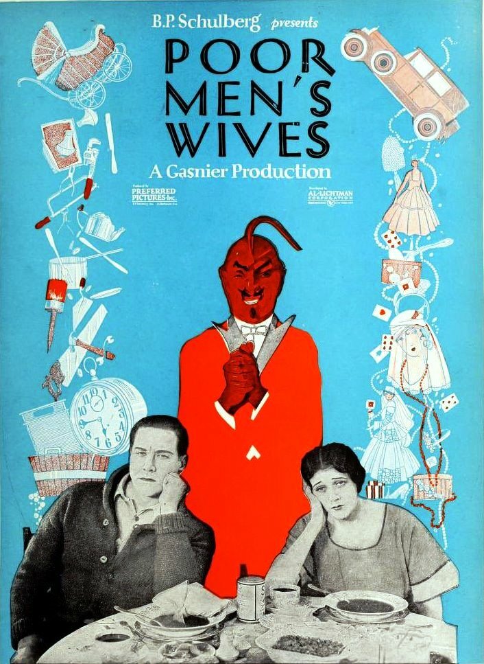 Жёны бедняков (1923) постер