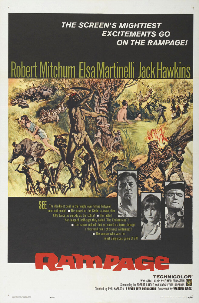 Ярость (1963) постер