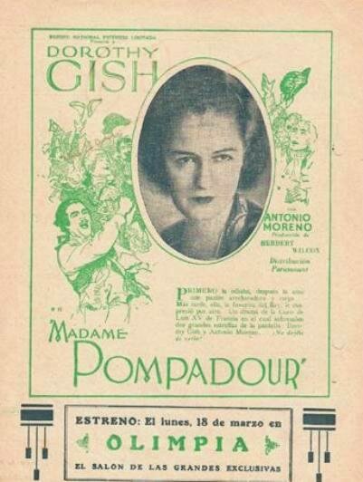 Мадам Помпадур (1927) постер