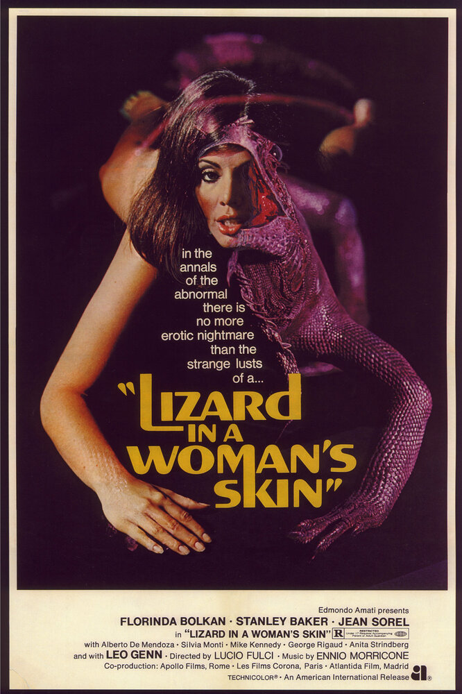 Ящерица в женской коже (1971) постер