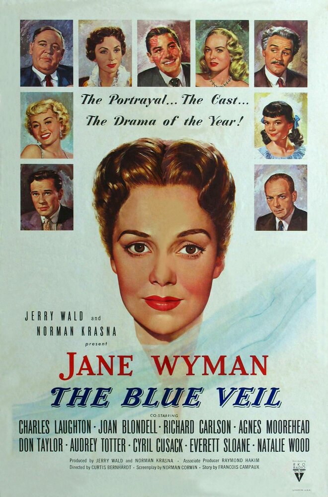 Голубая вуаль (1951) постер